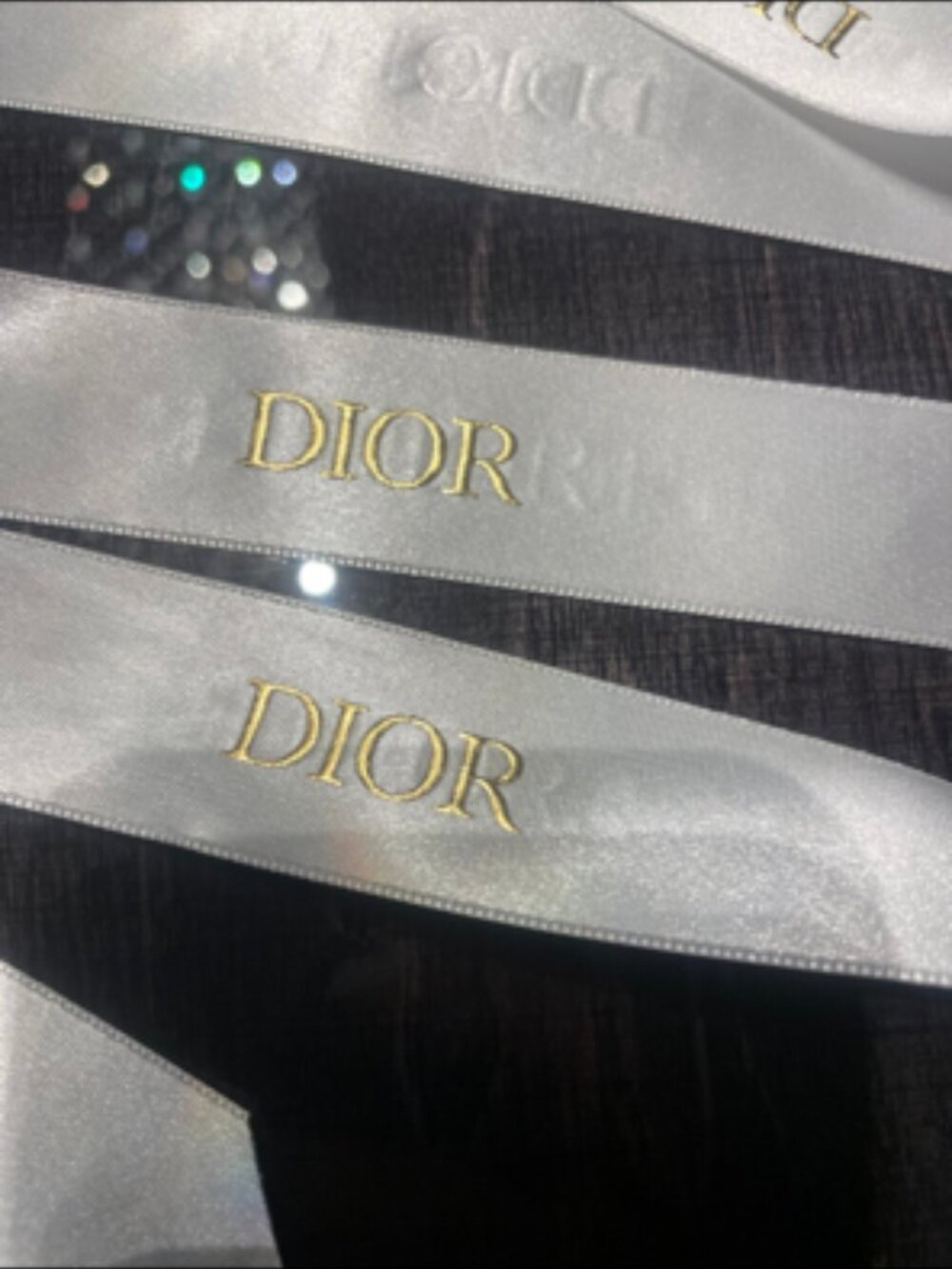 Dior Ribbon new white gold